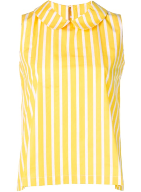 Société Anonyme Striped Sleeveless Top