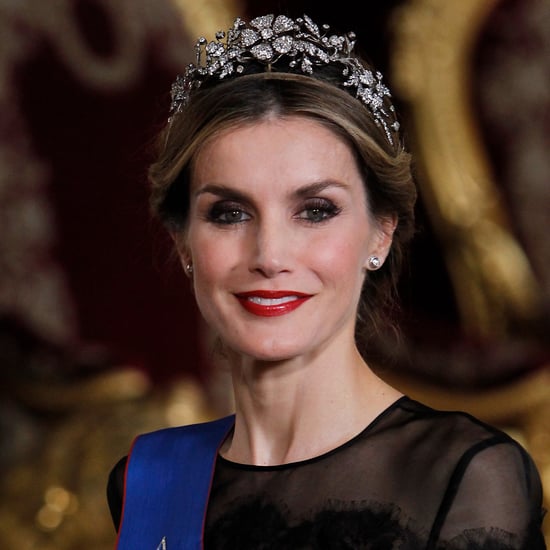 Queen Letizia at Chilean State Dinner 2014 | Photos