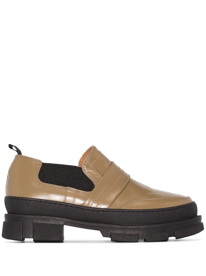 Ganni Ermine 40Mm Loafers