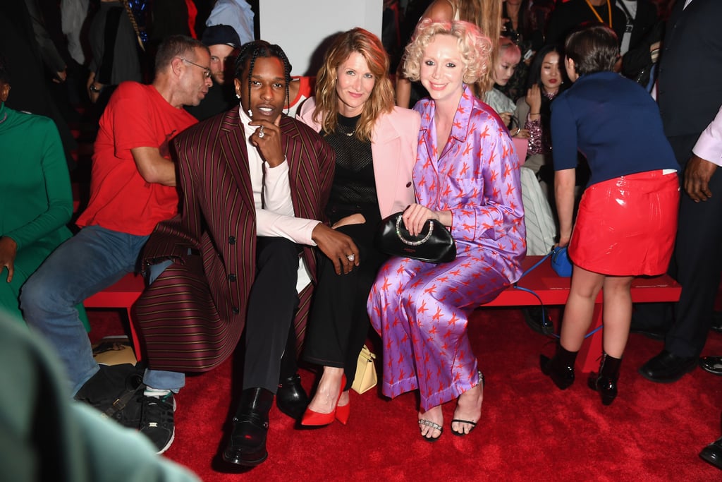 Laura Dern Watching Son Ellery at NYFW Sept. 2018