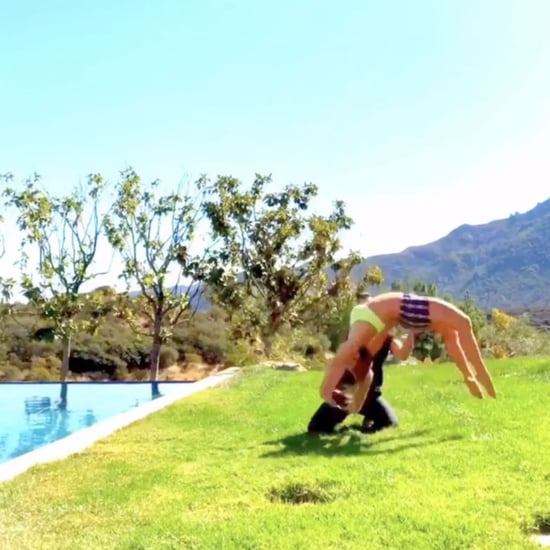Watch Britney Spears Do Gymnastics