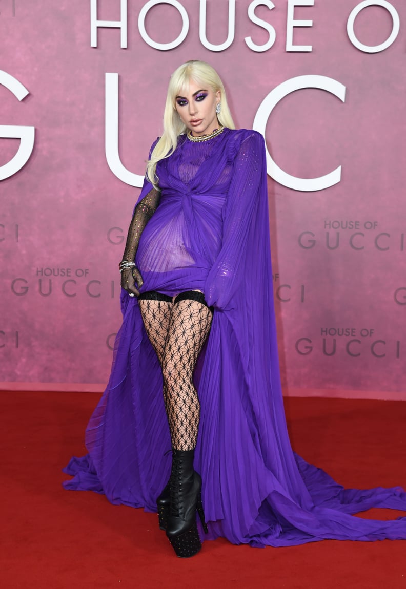 Lady Gaga at the House of Gucci Premiere in London