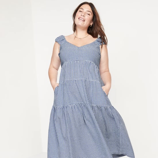 How to Style Old Navy's Tiered Seersucker All-Day Dress