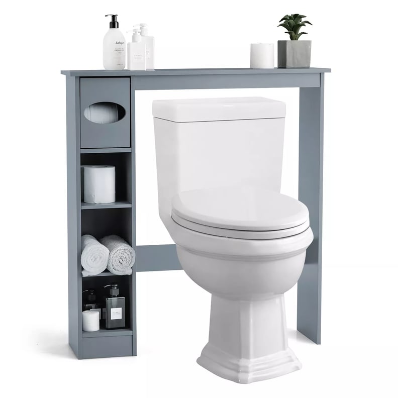 Double Door Over-the-Toilet Bathroom Storage Cabinet – Best Choice Products