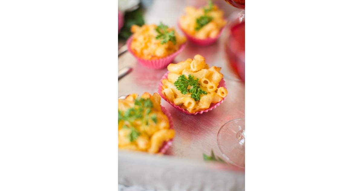 Macaroni and Cheese Bar Party Buffet and Bar Table Ideas POPSUGAR