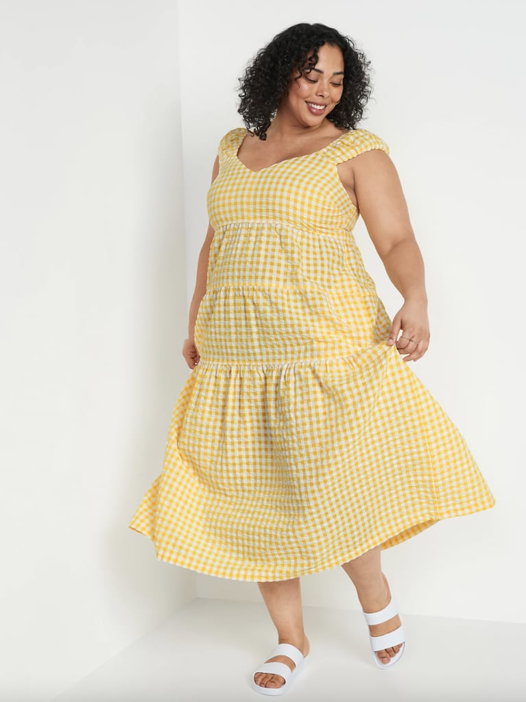 Old Navy Tiered Seersucker All-Day Dress