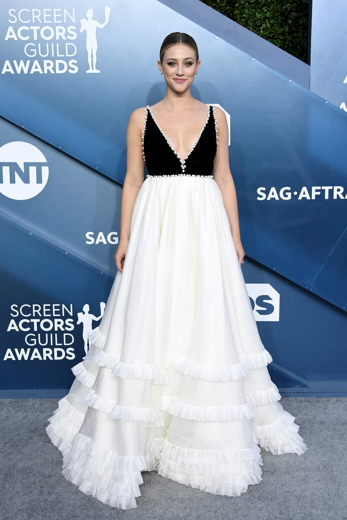 Lili Reinhart Wore a Miu Miu Dress to the 2020 SAG Awards