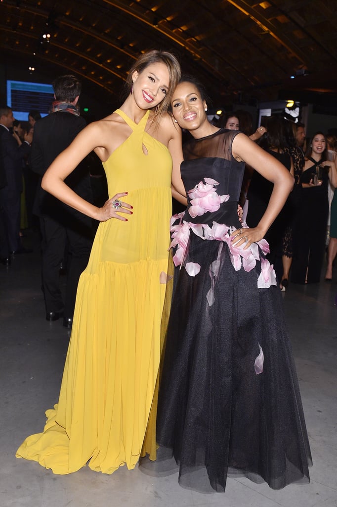 Pictured: Jessica Alba and Kerry Washington