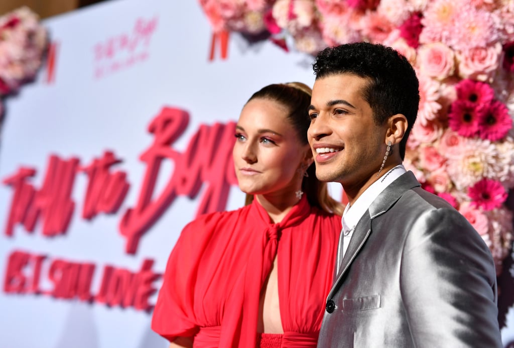 Ellie Woods and Jordan Fisher at the P.S. I Still Love You Premiere in LA