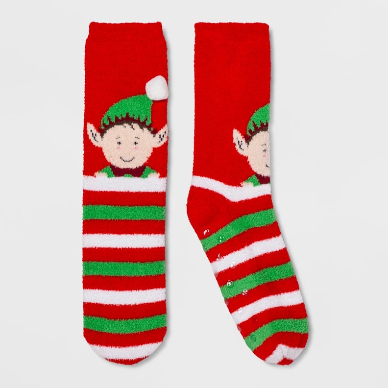 Women's Holiday Elf Casual Socks