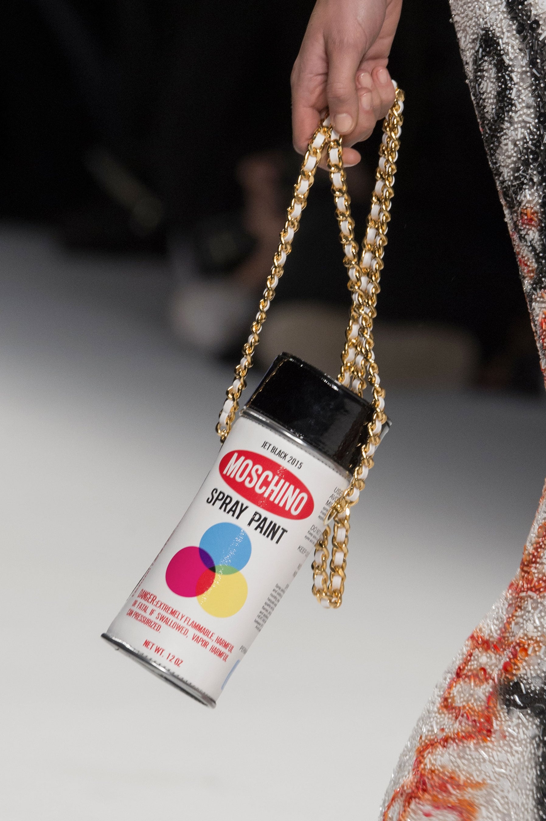 Moschino spray paint bag 2025