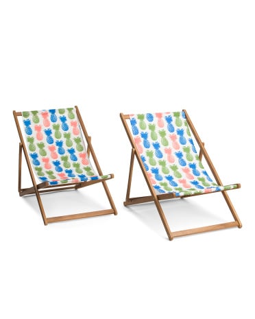 Set of 2 Deck Chairs ($80)