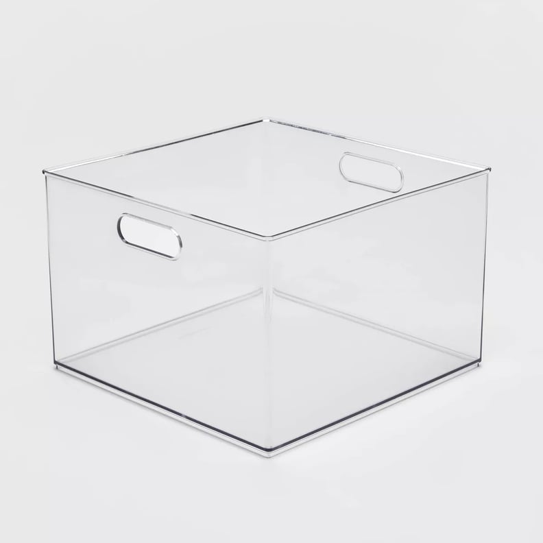 Clear Storage Bin