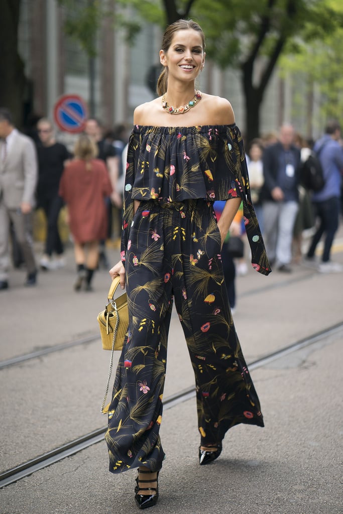 Izabel Goulart at Milan Fashion Week