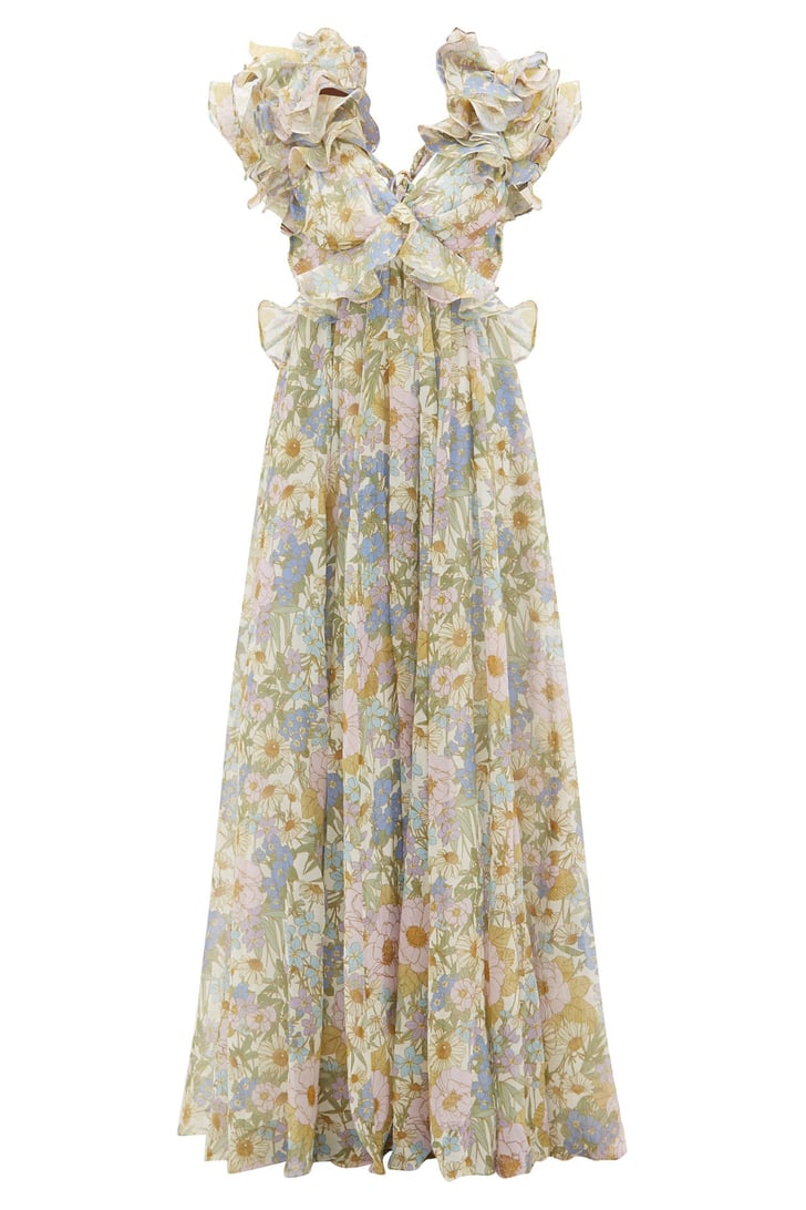 Zimmermann Super Eight Floral-Print Cotton-Blend Maxi Dress | What ...