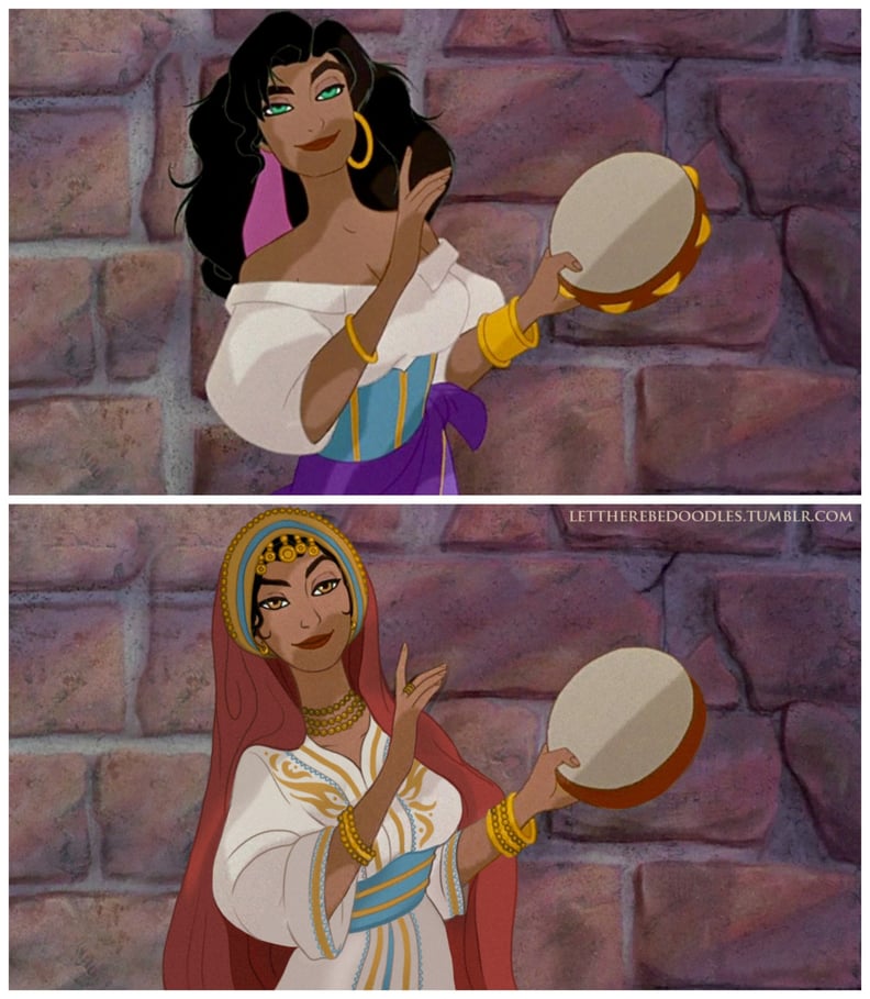 Disney Princesses With Different Races Popsugar Love