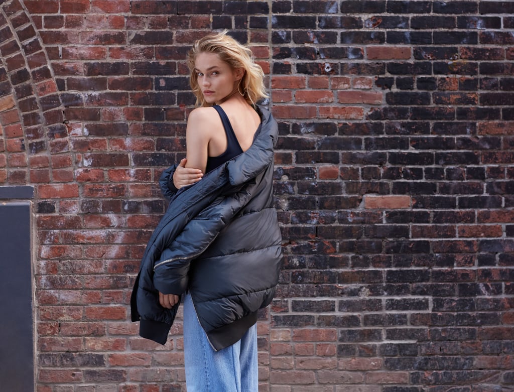 Puffer: A nylon coat that’s quilted and big enough to sort of “take over” your look.
Seasonless: An article of clothing that isn’t specific to any time of year, temperature, or occasion — it’s a wardrobe staple.
Mom or Boyfriend Jeans: While slightly different in fit, these are usually high-waisted, straight-leg, and slightly baggy.
Off Duty: Any time a model leaves her house.
