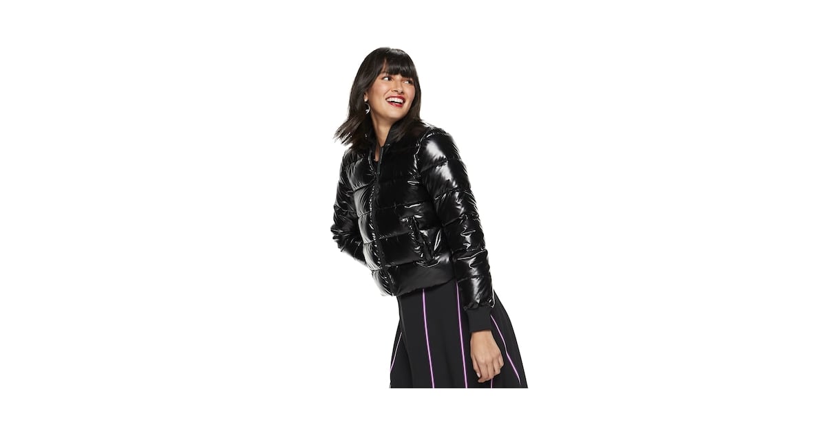 Nine west cropped puffer jacket new arrivals