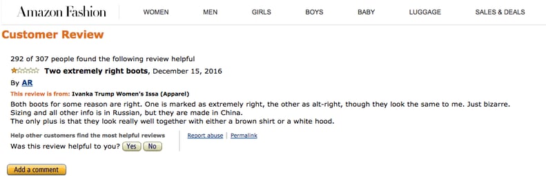 The "alt-right" review.