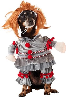 Rubie's Costume Company Pennywise Dog Costume, Size Medium