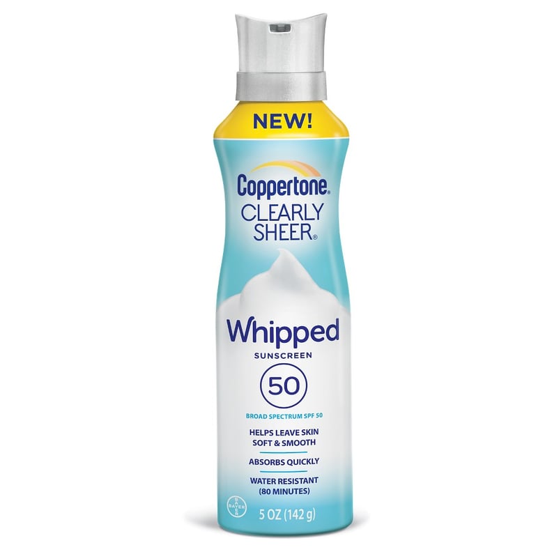 Coppertone Clearly Sheer Whipped Sunscreen Lotion - SPF 50
