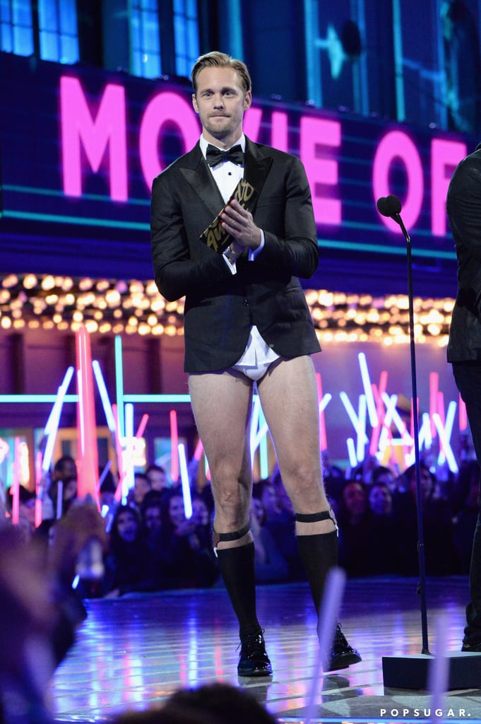 Alexander Skarsgard With No Pants at MTV Movie Awards 2016