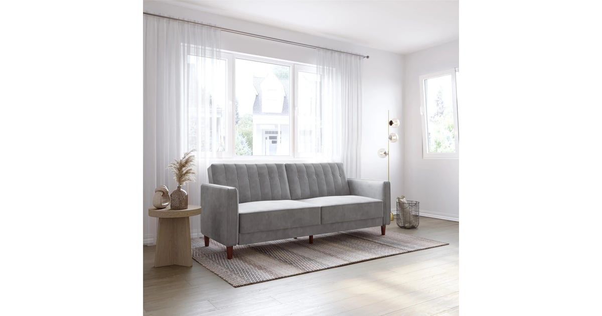 Mercury row imani online velvet convertible sofa