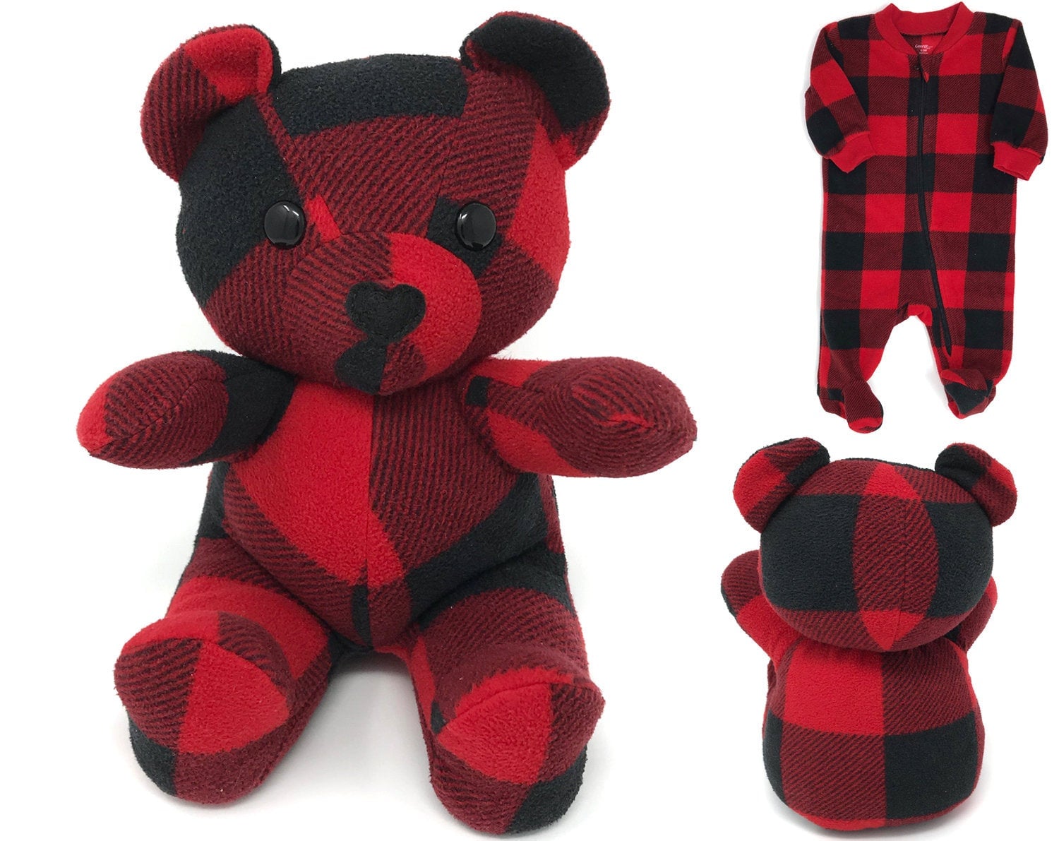 onesie into teddy bear