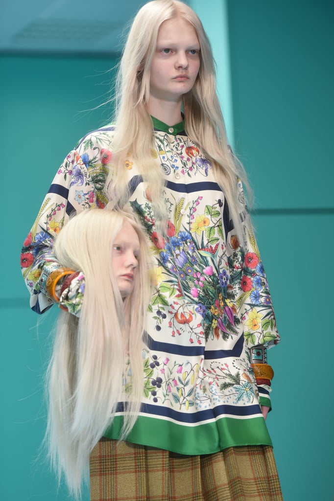 Alessandro Michele Explains Why Gucci Models Carried Heads