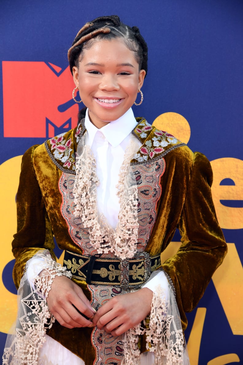 Storm Reid's Faux Locs