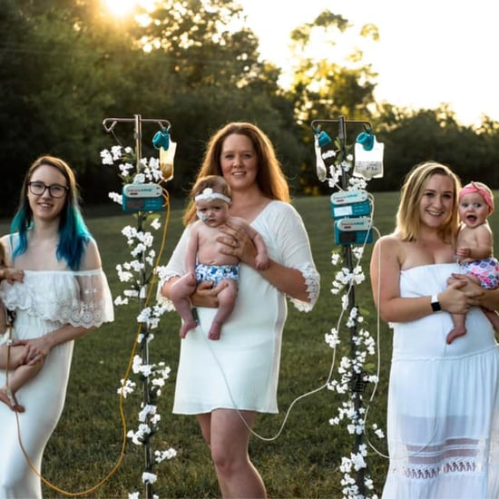 Photo Shoot of Babies Who Tube-Feed