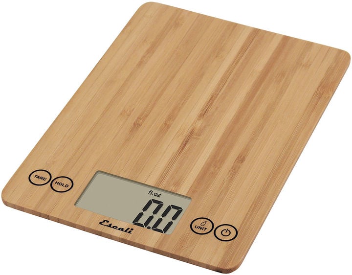 Escali Arti Bamboo Digital Food Scale