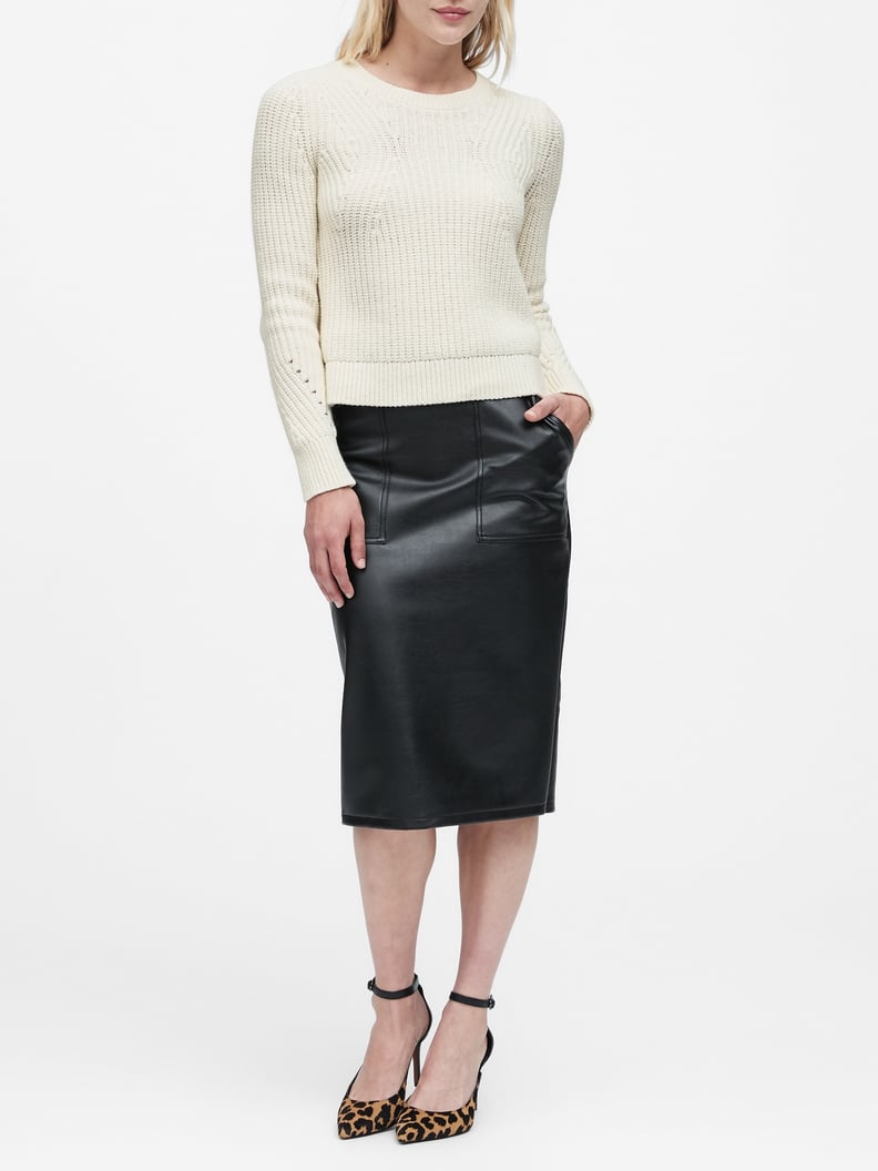 Stylish Cozy Sweaters From Banana Republic | POPSUGAR Fashion