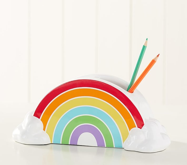 Rainbow-Shaped Pencil Holder