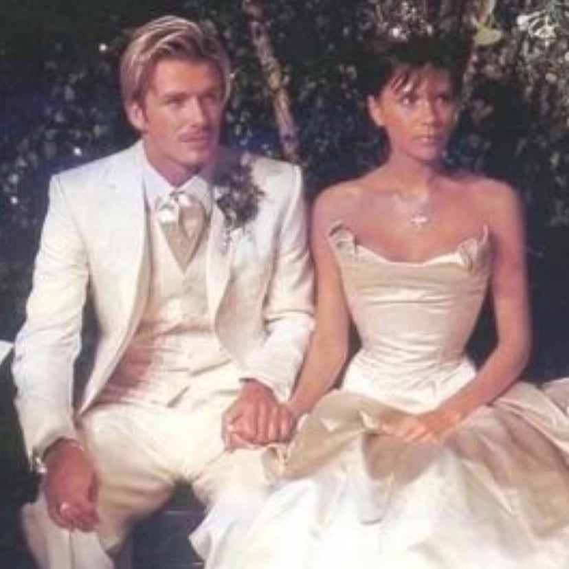 Beckham wedding dress new arrivals