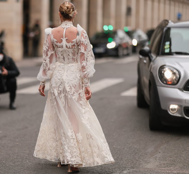 2022 Crochet Lace Applique Wedding Plus Size Bridal Jumpsuit Dress