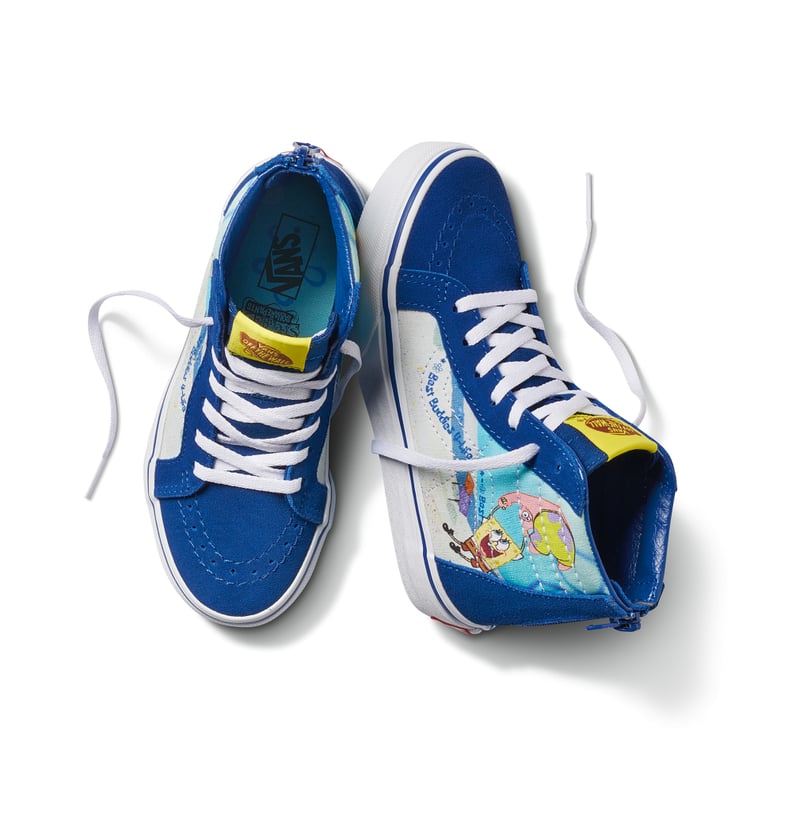 Vans X SpongeBob Kids Sk8-Hi Zip — Best Buddies 4/Life