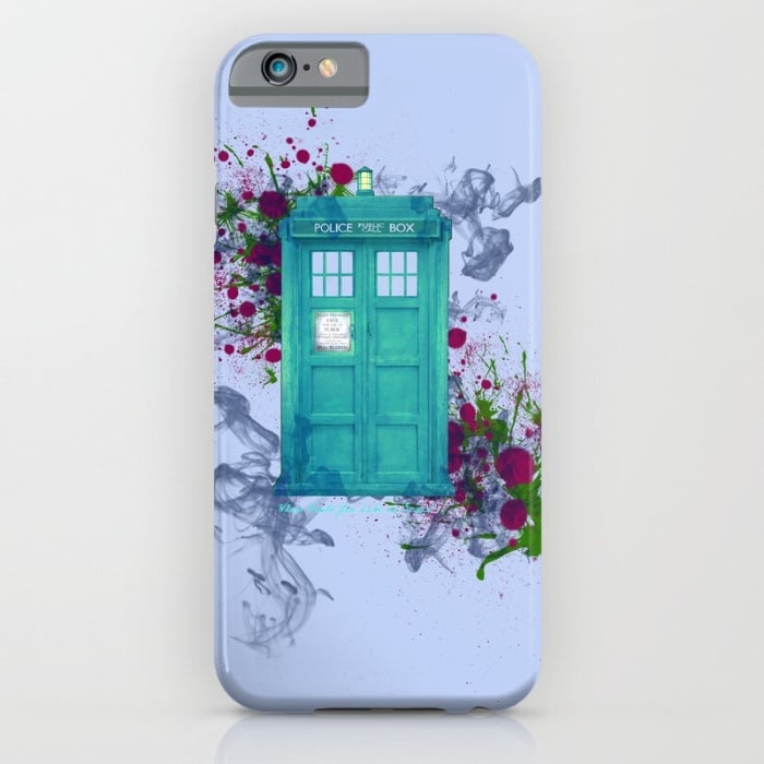 Colorful TARDIS case ($35)
