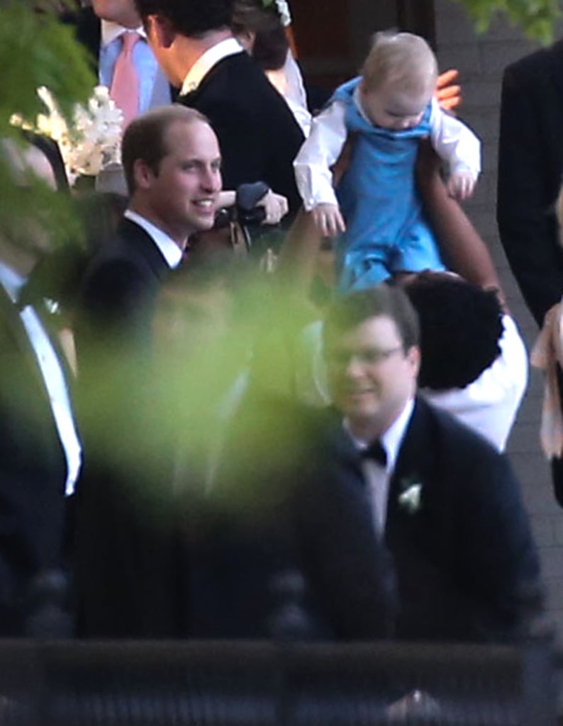 Prince William and Prince Harry at Wedding in Memphis