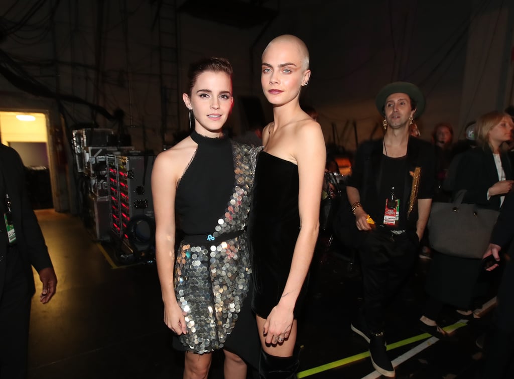 Emma Watson and Cara Delevingne