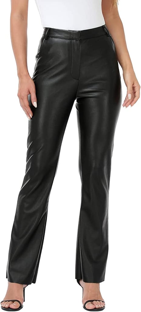 Faux Leather Pants: HDE Women's Faux Leather Pants