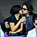 Kylie Jenner and Timothée Chalamet Match in All-Black Outfits at the US Open