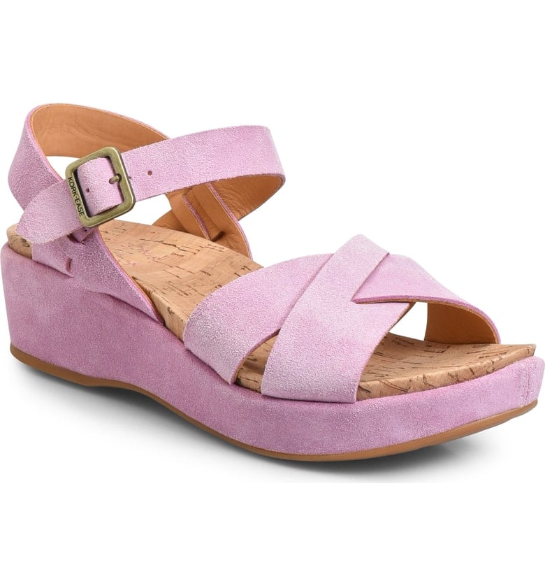 KorkEase Myrna 2.0 Cork Wedge Sandals Best Shoes For bed Feet