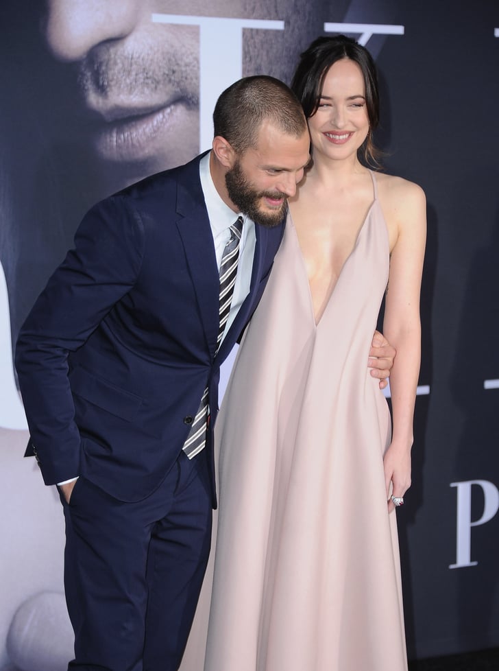 Jamie Dornan and Dakota Johnson Fifty Shades Darker ...