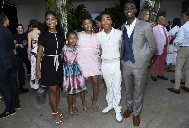 Asante Blackk and the Cast of This Is Us at the BAFTA Los Angeles and BBC Tea Party