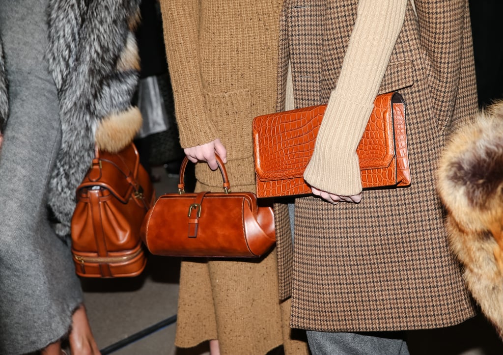 Backstage at Michael Kors