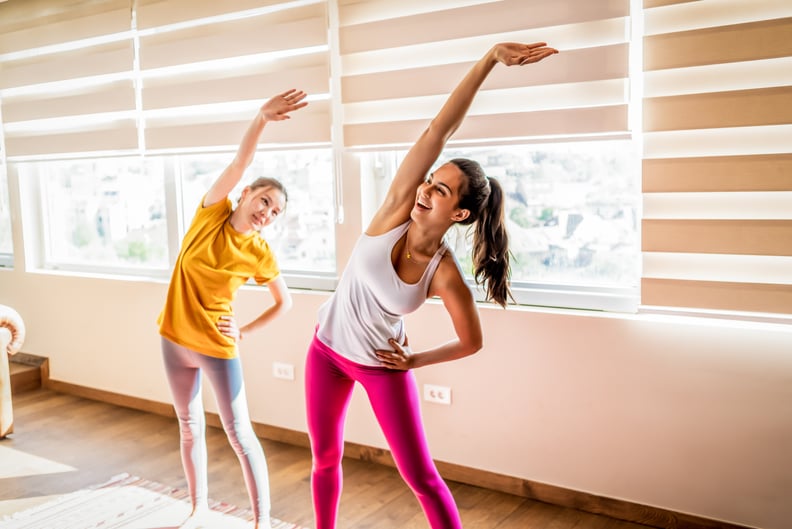 Work Out in Front of a Mirror or With a Buddy