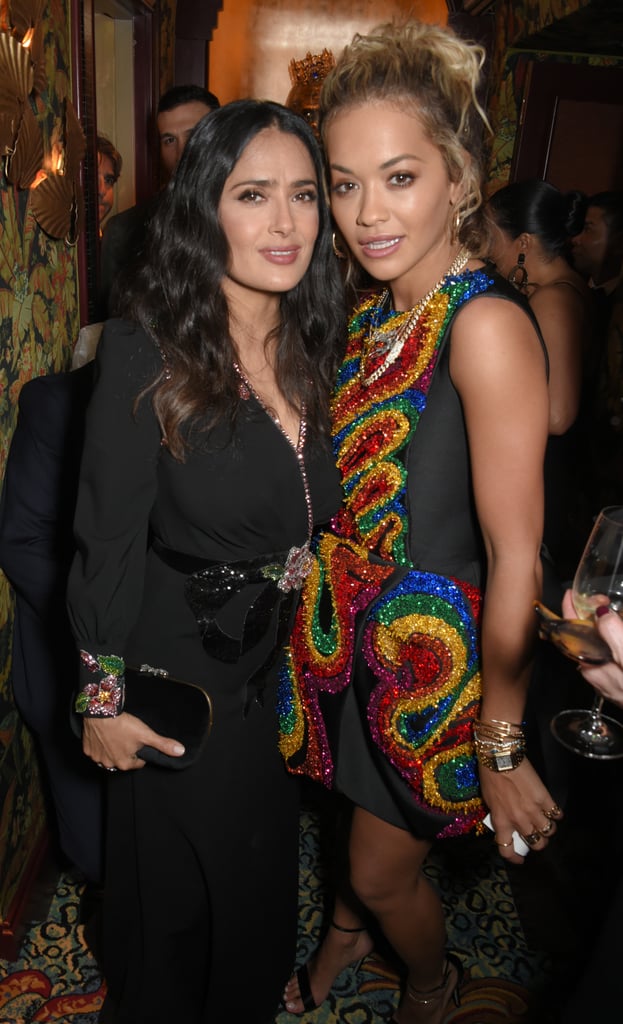 Salma Hayak and Rita Ora