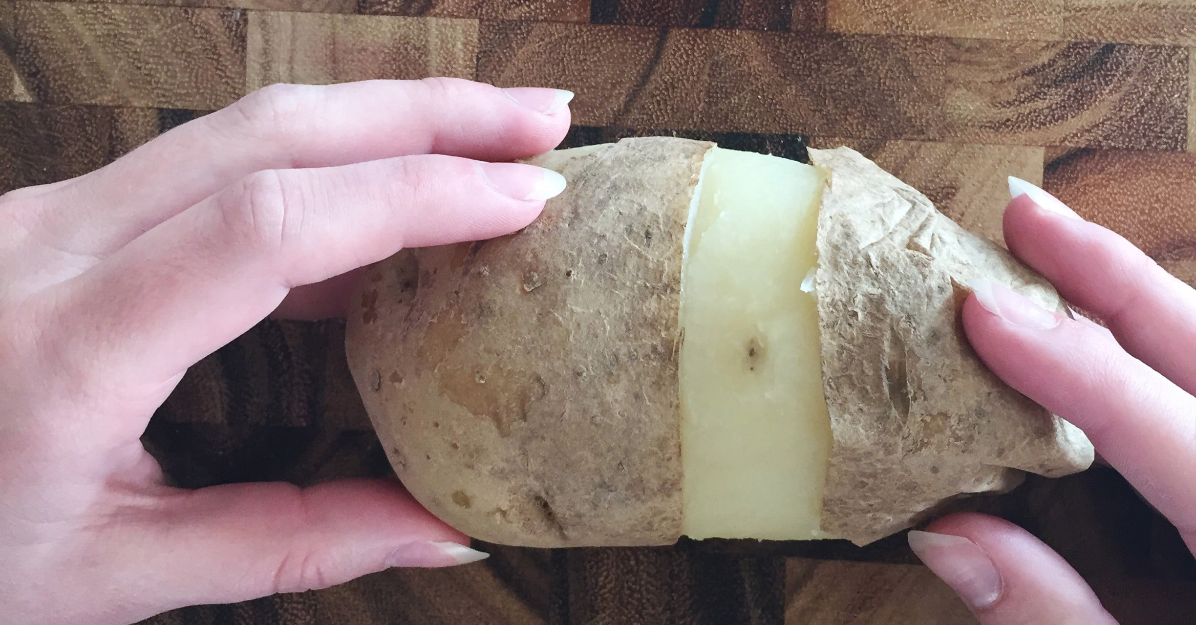 Easy peel deals potatoes