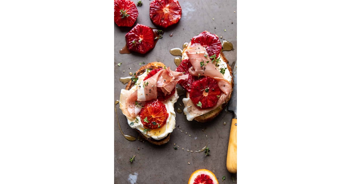 Whipped Ricotta Toast With Lemon Thyme Honey | Best New Years Eve Appetizers For Two | 2021 | POPSUGAR Food Photo 5 Whipped... 